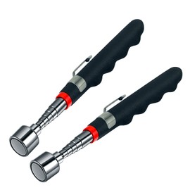 20lb Telescoping Magnetic Pick Up Tool Extendable 31" Telescopic Magnet Stick Useful for Hard-to-Reach,Sink Drains Automotive Gifts for Men Women Husband Birthday Father's Day,Christmas(2PCS)