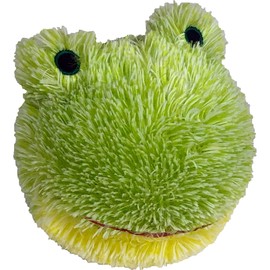 Petlou EZ Squeaky Frog Ball Plush Dog Toy