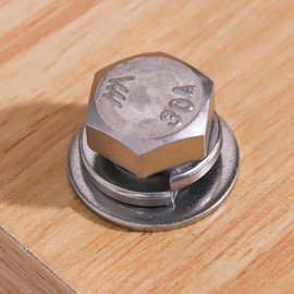 M12 Stainless Steel Lock Washer DIN127 B, 30 PCS