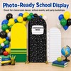 3PCS Back to School Arch Composition Backdrop Cover 4ft 5ft