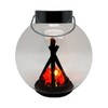 Cello Gleneagles Campfire LED Round Lantern, USB Powered, Realistic Flame