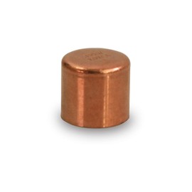 Supply Giant DUFD0034 Copper Cap with Sweat Socket, 3/4