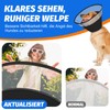 Supet Dog Cone Collar with Soft Pad, Transparent Elizabeth Recovery