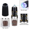 Gravity Electric Salt and Pepper Grinder Set, Battery Operated, Automatic