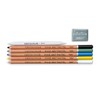 Cretacolor Fine Art Pastel Pencil 7-Piece Set, Multi