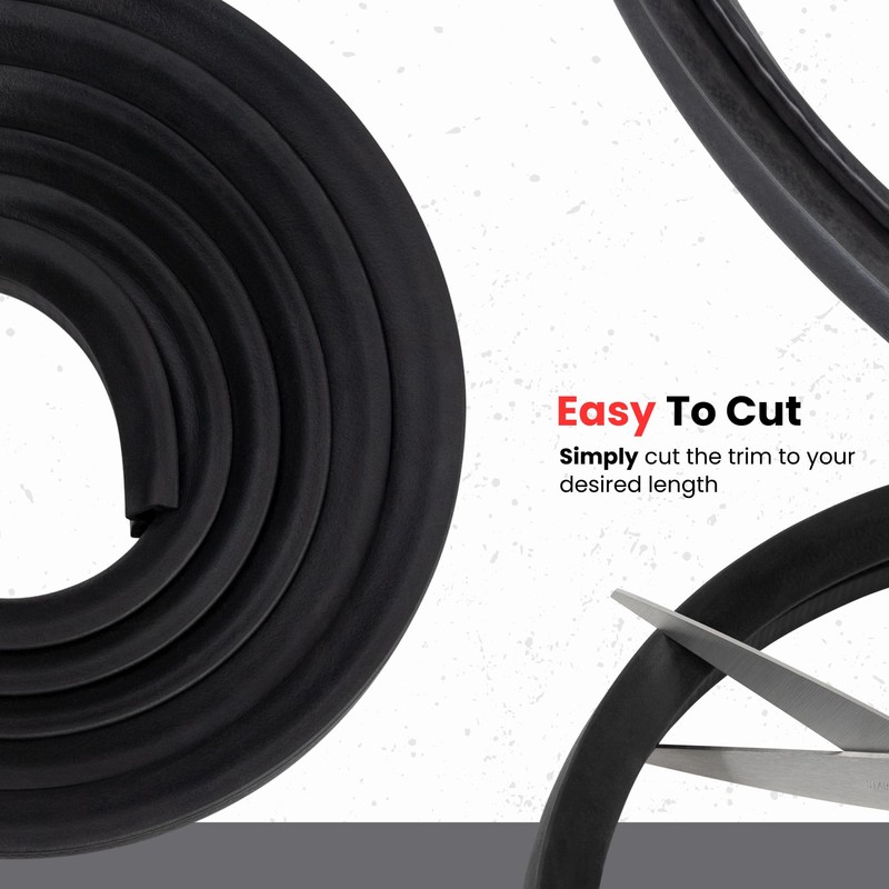 Car Trunk Rubber Seal, Length 15 Feet (4.65 Meter)