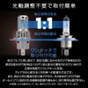 Shingen LED Headlight, Sui H4 H19, Actual Measured Values, H4/34200cd,