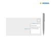 HERMA 10109 Universal Etiketten ablösbar, 25 Blatt, 60 x 60