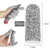 Finger Cots Cut Resistant Protection, XiXiRan Pack of 20 Cut