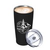 Compass Mountain Stainless Steel Mug 20oz, Vacuum Insulated Cup