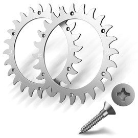 Spikes for Robotic Lawnmower Traction Improvement for Worx S/M Wheel Size 205 mm 12x Stainless Steel Screws Traction Improvement for Robotic Lawnmower