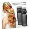 TOVINANNA 2pcs Root Comb Applicator Bottles for Hair Dye Squeeze