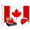 G128 Canada Canadian Flag 4x6 FT Double Sided Embroidered 210D