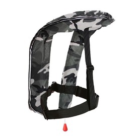 Eyson Inflatable Life Jacket Inflatable Life Vest for Adult Classic Manual (White Camouflage)