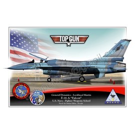 F-16 Top Gun -  Poster Profile