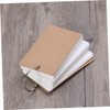 300 Blank Study Cards Note Pads Kraft Binder Ring Cards