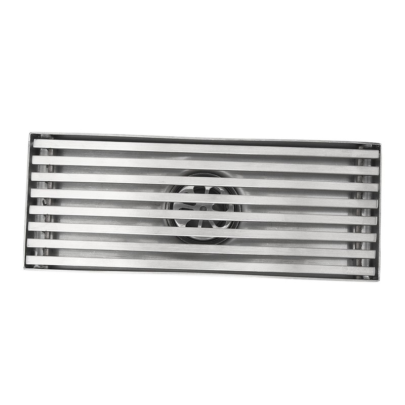 Linear Shower Drain Stainless Steel Odor Resistant Rectangular Floor Drain