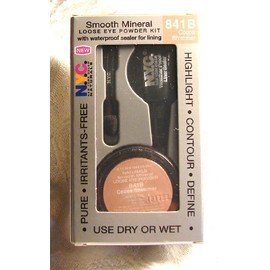 N.Y.C. Smooth Mineral Loose Eye Powder Kit Cocoa Shimmer 841B