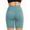 CADMUS Biker Shorts for Women Naked Feeling Spandex Athletic Shorts