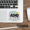 (3Pcs) ADHD Stickers Funny Sarcastic Quote Humor Motivational Inspirational Gifts