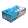 Traffi Sustain TD01 Blue Nitrile Biodegradable Pack of 100 Gloves