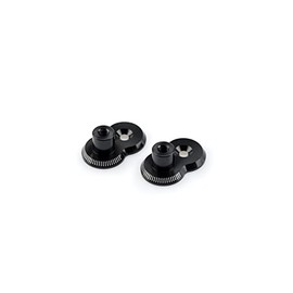 PUIG 3838N Replacement Parts - Shift Bracket Set 20 mm, Black