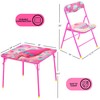 Idea Nuova Trolls 3 Piece Children's Activity Square Table and