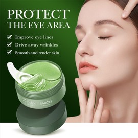 Grospe 60 Count Under Eye Masks, Hydrating Mask Skincare, Eye Patches for Puffy Eyes, Dark Circles and Puffiness, Gel Pads for Eye Bags and Wrinkles Under Eye Treatment