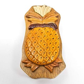 Pineapple Wood Puzzle Box