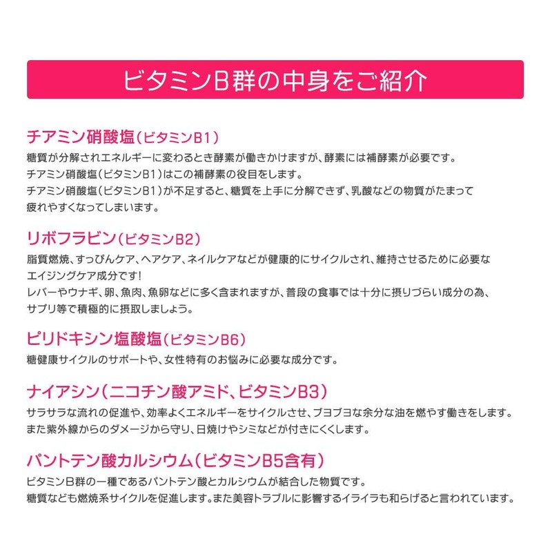 シードコムス ビタミンB群 サプリメント (約1ヶ月分 30粒)