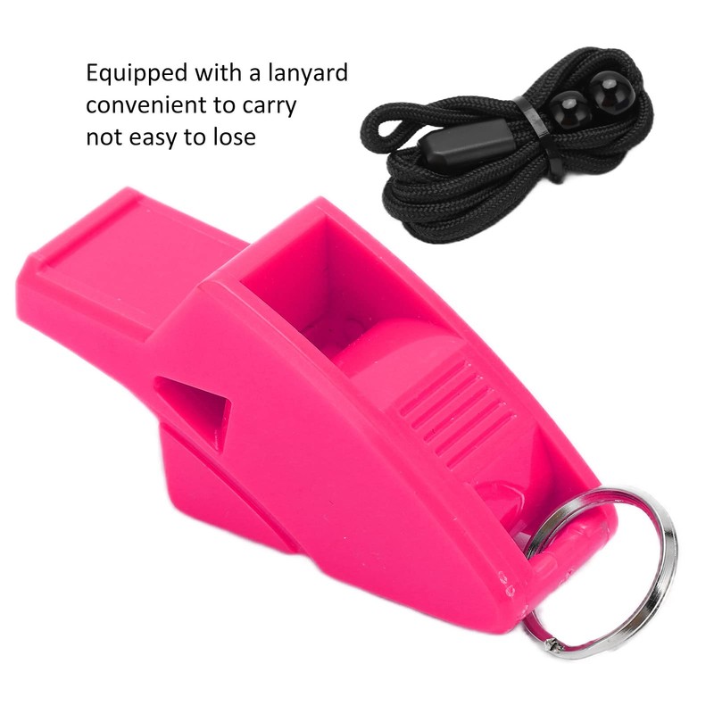 AUHX Referee Dolphin Whistle, Durable Resonant Whistle for Competition Sports