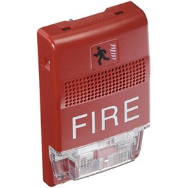 Edwards Signaling EG1RF-CVM CHIME, STROBE, HI-LO, MC, RED, FIRE