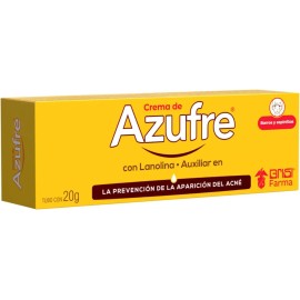 Crema Facial Grisi Control Azufre Con Lanolina 20 g. - Auxiliar para Piel Grasa y Mixta Con Acn, Barros, Espinillas y Puntos Negros, Hipoalergenico...