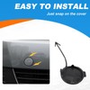 Car Front Bumper Tow Hook Cover Fit for VW Golf