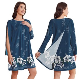 Deyeek Tear Away Snaps Women's Hospital Gown Post Shoulder Surgery Dresses Shoulder Surgery Gown Adaptive Clothing Women