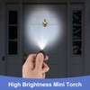 6Pcs Mini LED Flashlight Keychain, Portable LED Key Ring Torches