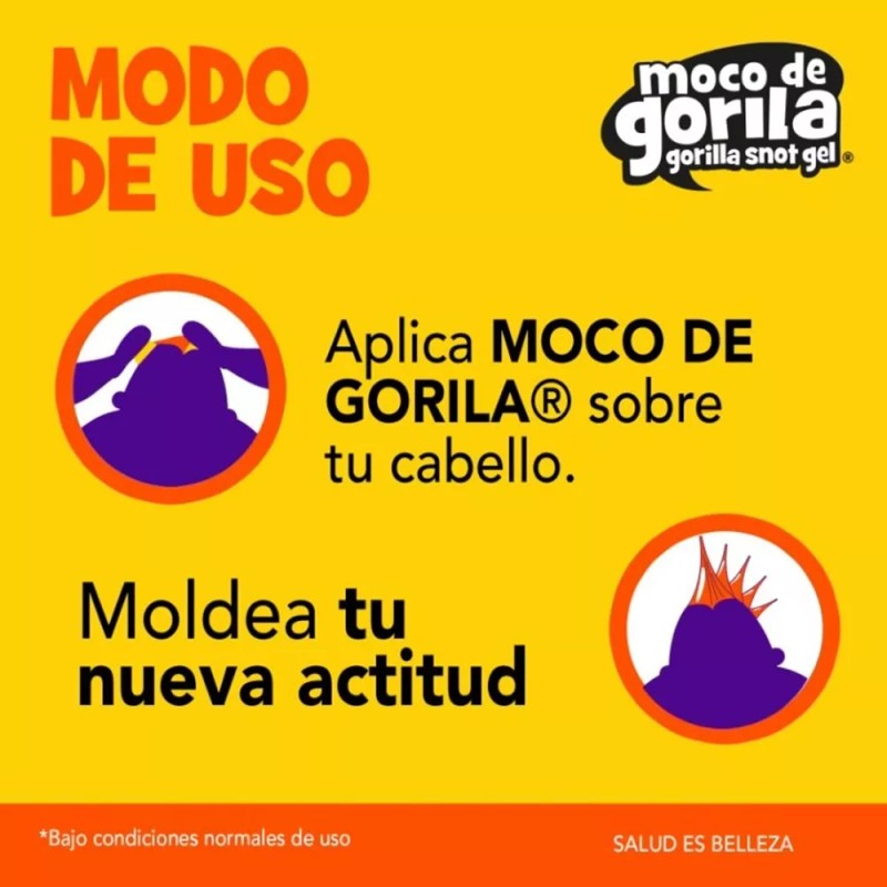 Moco de Gorila Gel para peinar Moco de Gorila Punk