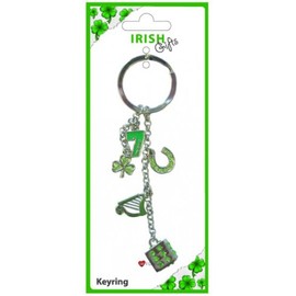 I LUV LTD Irish Lucky Charm Keyring