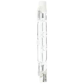 Plusrite 3350-100 Watt Halogen Light Bulb - T3 - R7s Base - Clear - 2,000 Life Hours - 1,400 Lumens - 120 Volt,