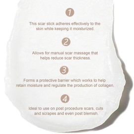 2PCS Scar Solutions Silicone Scar Stick | 60% Silicone Skincare Scar Stick for Face and Body | With Centella Asiatica Extract & Onion Bulb Ferment & Vitamin E | Gentle on All Skin Types | 6.8G/0.24OZ