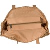 styleBREAKER Women's Round Shoulder Bag Made of Braided Paper Straw,