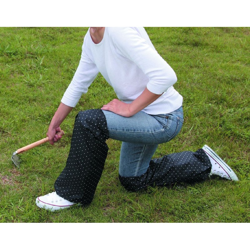 Kawadomi Seisakusho KW-551B Leg Cover Black Small Dot