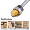 Mesee Faux Panel Ogee Groove Cutter, Ogee Door Router Bit,