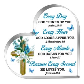 Christian Gifts for Women Birthday Inspirational Spiritual Gifts for Women Friends Female Coworker Religious Encouragement Gifts For Mom Sister Christmas Gifts Stocking Stuffers Christian Decor