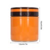 Insulated Food Jar 304 Stainless Steel Japanese Style Round Shape