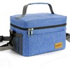 ONFAON Lunch Bag for Men/Women, Insulated Reusable Lunch Box Leakproof 7.5 Liters