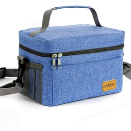 ONFAON Lunch Bag for Men/Women, Insulated Reusable Lunch Box Leakproof 7.5 Liters