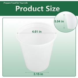 tropipak Deli Food Containers with Lids 30 oz-60 Pack Meal Prep Containers Food Storage Containers with Lids Stackable, Leakproof, BPA Free, Microwave Dishwasher Freezer Safe for Takeout Meal