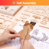 Rolife 3D Wooden Puzzles Lucky Cat DIY Wood Craft Model