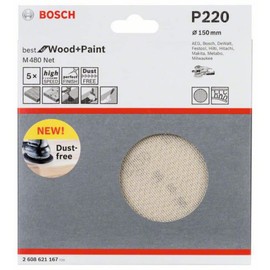 Bosch M480 Professional Sanding Sheet, Best for Wood and Paint